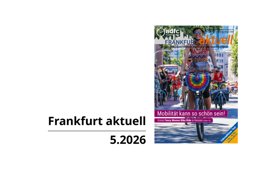 Frankfurt aktuell 5/2026 Bild von der 5. Ausgabe der Frankfurt aktuell